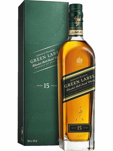 JHONNIE WALKER GREEN LABEL 43% Vol  0,7 Lit