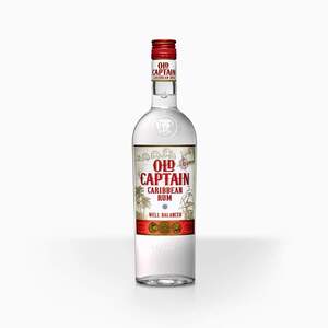 Old Captain Well Balanced  Rum 1000ml