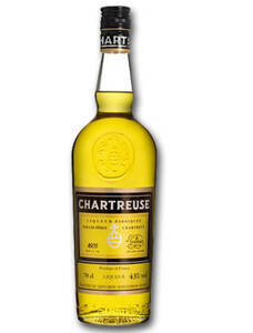Chartreuse Jaune Yellow Liqueur 43%vol700ml