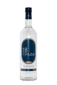 Tsipouro 18 Grada, 38% vol, 700ml