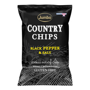 Patatine Jumbo Country Pepe Nero & Sale 150gr