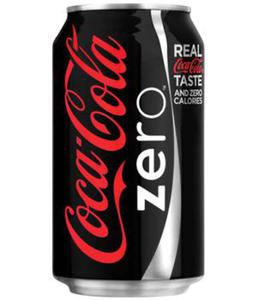 COCA COLA ZERO 330X24MET