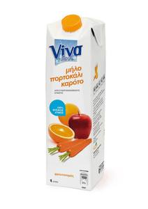 VIVA APPLE-ORANGE-CARROT 1LIT