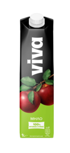 VIVA Natural Apple Juice 1LIT