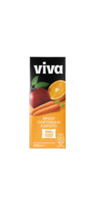VIVA Apple-Orange-Carrot Natural Juice 250 ml